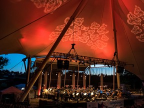 Robert Bernhardt conducts the Edmonton Symphony Orchestra in the annual open-air festival, Symphony Under the Sky happening Sept. 1-4 at Hawrelak Park's Heritage Amphitheatre.