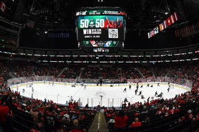 Millions of dollars to Hockey Canada ahead of world junior tournaments 3 EDMONTON, AB – AUGUST 20: A view of the arena before the gold medal game between Canada and Finland at the IIHF World Junior Championship on August 20, 2022 at Rogers Place in Edmonton, Alberta, Canada ( Photo by Andy Devlin/Getty Images)