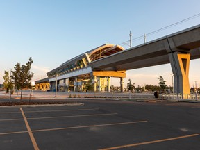 The new Davis Transit Center will open and replace the Millgate Transit Center, but the Millgate Transit Center will be permanently closed. When open, the transportation hub will have 900 park-and-ride spots. Taken Thursday, August 25, 2022 in Edmonton.
