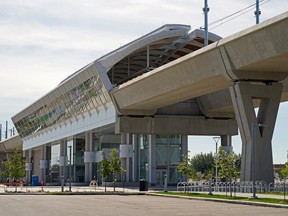 The $1.8 billion southeast Valley Line LRT line in Edmonton is delayed yet again on Aug. 11, 2022, for an indefinite time due to cracks in many of the LRT track support piers.