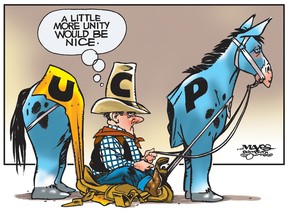 The UCP torn by disunity.