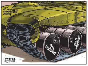 Vladimir Putin's Ukraine war is powered by oil and gas revenue.