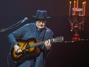 Eagles guitarist Vince Gill performs during the Hotel California 2022 tour stop at Rogers Place on September 20, 2022.