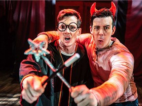 Scott Hoatson, left, and Joe Maudsley star in Potted Potter: The Unauthorized Harry Experience from Sept. 28-30 at Festival Place in Sherwood Park.