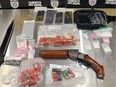 ALERT Lloydminster's organized crime team searched three St. Paul homes on Friday, Sept. 9, 2022.
They seized drugs and weapons.