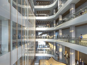MacEwan University has plans to construct a seven-storey, 375,000 square foot building.