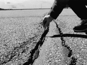 A runway at Lloydminster Airport in May of 2019.