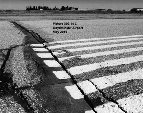 A runway at Alberta's Lloydminster airport in May of 2019.