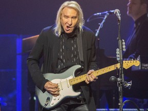 Eagles’ guitarist Joe Walsh plays at Rogers Place on the Hotel California 2022 Tour on Tuesday, Sept. 20, 2022.