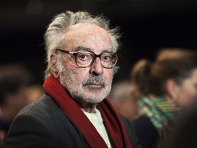 Jean-Luc Godard during the award ceremony of the 'Grand Prix Design', in Zurich, Switzerland, Nov. 30, 2010.