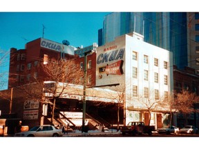 The old CKUA building on Jasper Avenue.