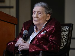 Jerry Lee Lewis has died at age 87, his representatives have confirmed. His death comes days after an erroneous report of his death circulated. NASHVILLE, TENNESSEE - MAY 17: Jerry Lee Lewis speaks at the Country Music Hall of Fame 2022 inductees presented by CMA at Country Music Hall of Fame and Museum on May 17, 2022 in Nashville, Tennessee.