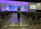 At the BMO Center in Calgary, final preparations are underway in Calgary for the UCP leadership vote on Thursday, October 6, 2022. 