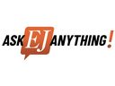 Ask EJ Anything logo. 