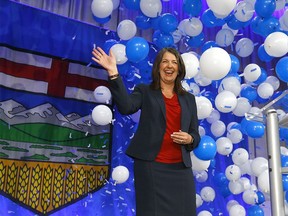 The United Conservative Party announced Danielle Smith has been chosen to replace Jason Kenney as leader at the BMO Centre in Calgary on Thursday, October 6, 2022.