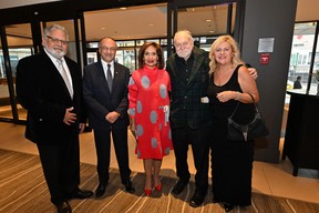 Nick Lees: 80th Anniversary Gala raises $250,000 for hospital foundation 3 Welcome guests at Nick Lees' birthday are from left to right: Peter Parmar, His Honor Dr. Zaheer Lakhani, His Honor the Lieutenant Governor of Alberta, Salma Lakhani, Nick Lees and Donna Zazulak. Photo by Walter Tychnowicz/Wiresharp Photography