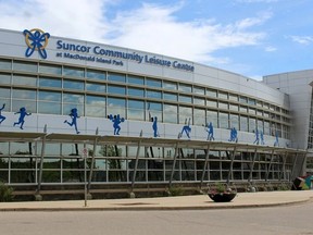 The Suncor Community leisure Centre at MacDonald Island Park on Friday, June 13, 2020.