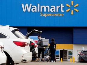 A new Walmart Supercentre has opened in Edmonton's Kingsway Mall, Friday, Oct. 21, 2022. Photo By David Bloom