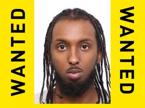 Saed Osman is an Edmonton suspect wanted for first-degree murder in relation to the Ertale Lounge shooting in March 2022 that killed one and injured another six. Supplied image