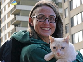 Leanne Worsdall is travelling to Cernavoda, Romania, on Oct. 15, 2022, for two months to volunteer with Veterinarians Without Borders, helping displaced animals from shelters in Ukraine.