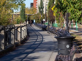 Oliver residents call for redesign of Victoria Drive cycle lane pilot project 3 Some residents want the bike paths along Promenade Victoria to be redesigned.
