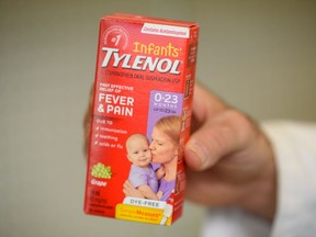 Parents are still struggling to find children's Tylenol and other pain and fever medication on the shelves. Azin Ghaffari/Postmedia
