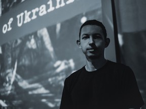 Ukrainian-born artist Ruslan Kurt lives in Toronto with his wife.