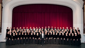 Richard Eaton Singers and conductor Leonard Ratzlaff, who will retire after the 2022/23 season.