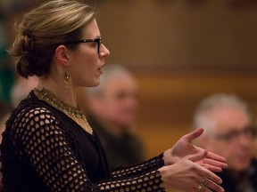 Melanie Turgeon is director and conductor of Edmonton's Kappella Kyrie, a Slavic chamber choir.
