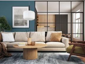 Moments, by BeautiTone, is a calming, shaded blue with an influence of green. Courtesy, CreativaStudio
