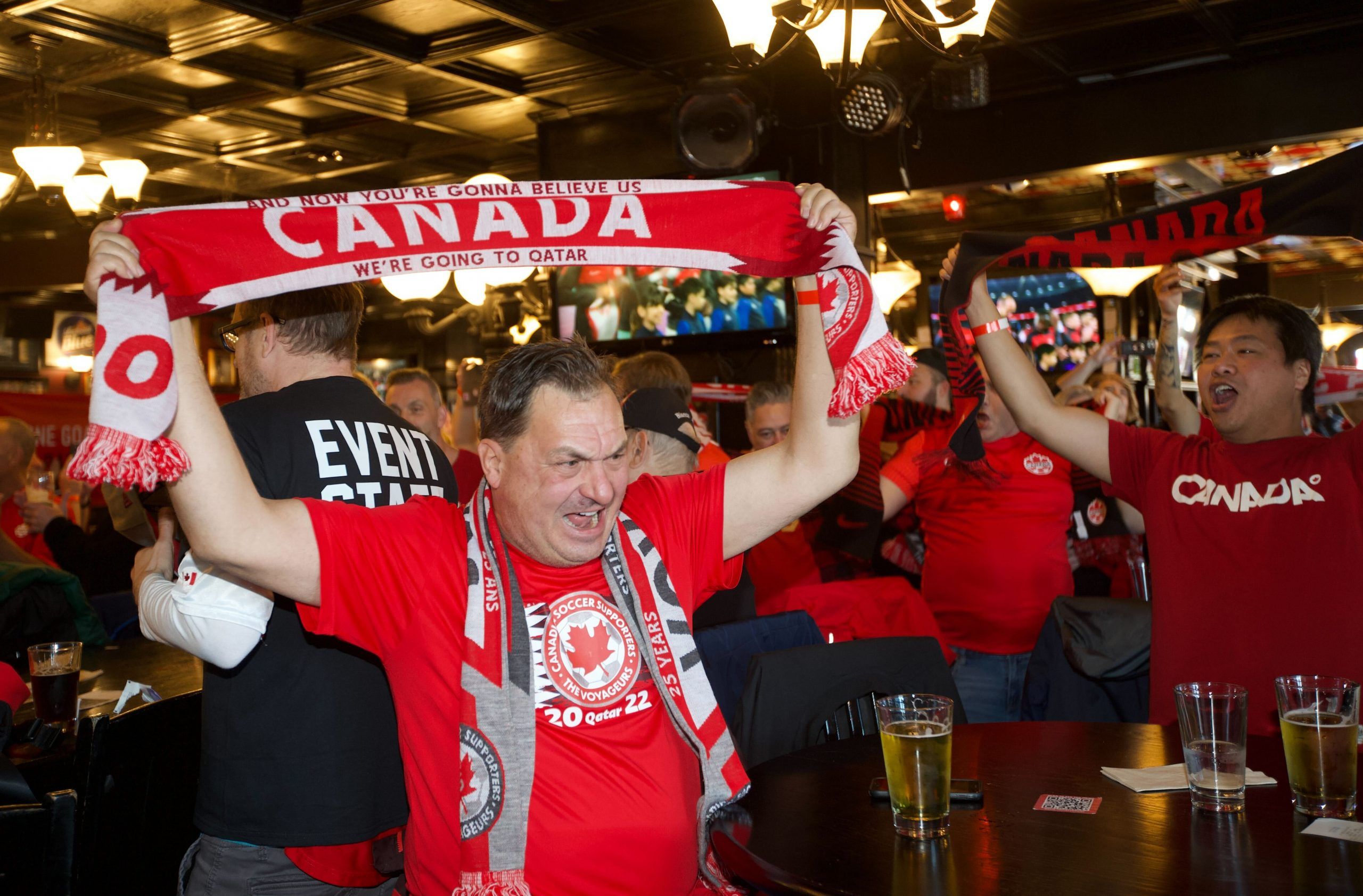 World Cup Watch Party In Edmonton Sees Canada Fans Grateful For A Shot world-cup-watch-varane-injury-hurts-france-s-defense-ap-news