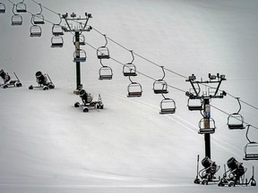 Edmonton's Snow Valley Ski Club closed Wednesday, November 2, 2022, but should open soon after the latest snow dumping in the Edmonton area. After the warmest October since 1944, winter arrived in the Edmonton area on Wednesday with the first snowfall of the season and -7 degrees Celsius.