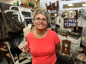 Betty Reitan, co-owner of the Old Strathcona Antique Mall in Edmonton, Alta. on Thursday July 25, 2013. The mall is reviving the popup Kids Christmas Shoppe in 2022 after a two year hiatus due to the COVID-19 pandemic