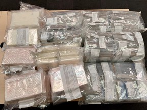 An Edmonton man has been charged after cocaine and heroin with a street value of $7 million were imported into Canada. The charge stems from an investigation by the Integrated Border Enforcement Team, a joint operation between the RCMP, the Canada Border Services Agency, and the Calgary Police Service. Image supplied.