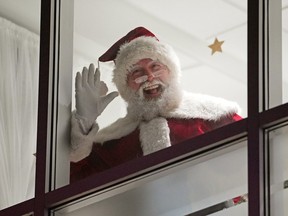 Thousands attended the Snowflake Festival in St. Albert, Alberta on Friday, Nov. 25, 2022, where Santa landed to greet families who were enjoying various outdoor activities on Perron Street.
