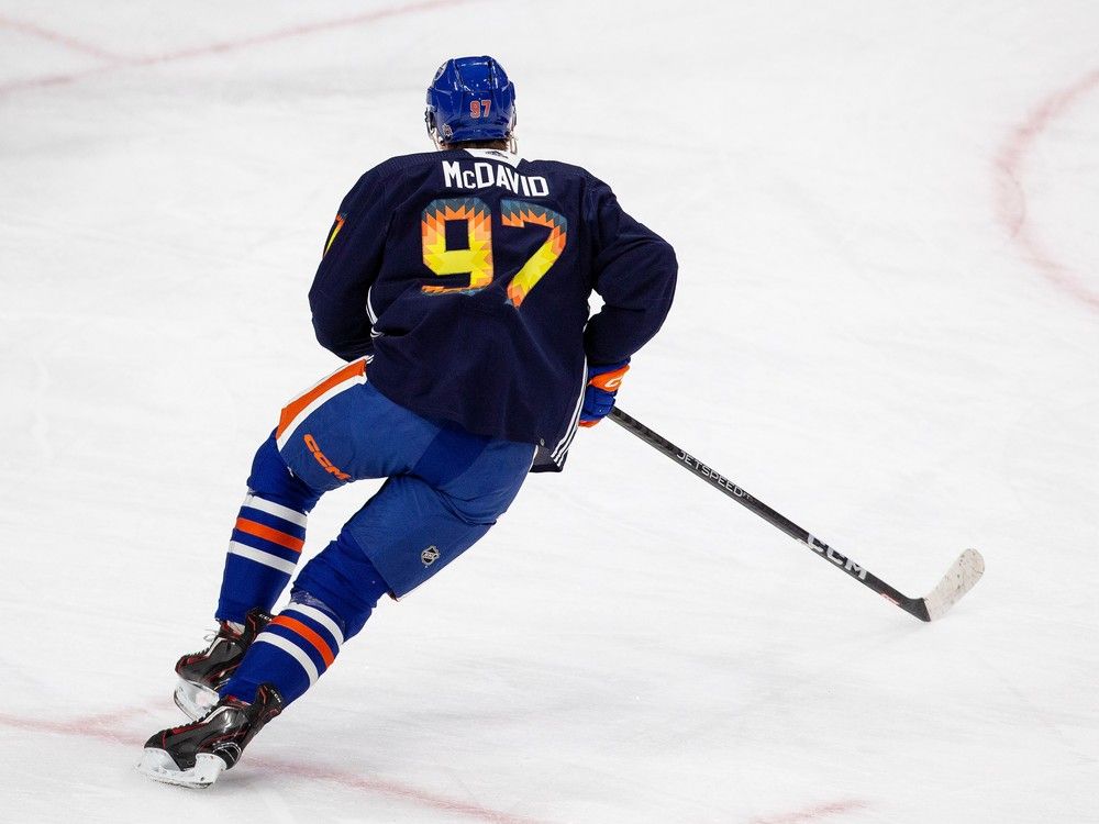 No big deal, just Connor McDavid zooming past Victor Hedman
