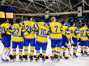 The Ukraine national men's hockey team will face the University of Alberta Golden Bears at Clare Drake Arena on Jan. 3 as part of the Hockey Can't Stop Tour to help raise funds for the war-torn country.