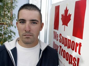 Bruce Moncur, seen in a file photo from 2007, had to have five per cent of his brain removed after being injured during Operation Medusa in Afghanistan in 2006. Moncur told MPS on Thursday that the state of Veteran Affairs has become “apocalyptic." At least six veterans who have sought help from the federal department have been offered medical assistance in dying (MAID) instead.