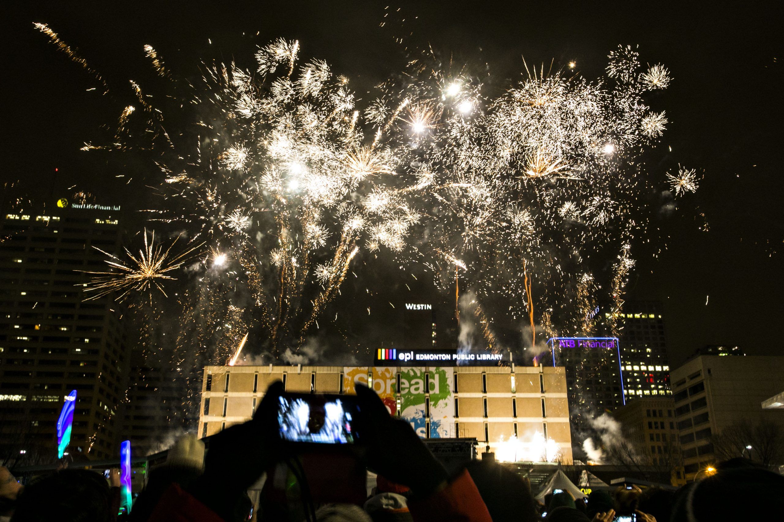 Double fireworks to highlight New Year's event in Edmonton