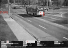 A city bus is caught on photo radar going 64 km/h in a 50 km/h zone near Rossdale Road and 97 Avenue in September of 2020.