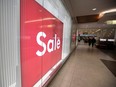 There was plenty of space for shoppers seeking Boxing Day sales at Kingsway Mall on Monday, Dec. 26, 2022.