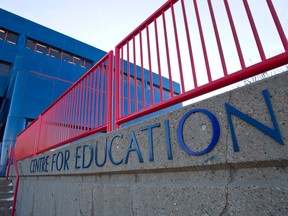 The Centre for Education is seen in Edmonton on Feb. 18, 2014.