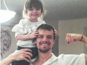 Dumitru Serbulenco poses with his daughter in an undated family handout image. Serbulenco's family has filed a lawsuit after he drowned in a public pool in Fort McMurray, Alta., while he was doing breath-holding exercises. The lawsuit alleges the Regional Recreation Corporation of Wood Buffalo and four staff members neglected to adequately supervise and rescue him. The defendants deny the allegations.