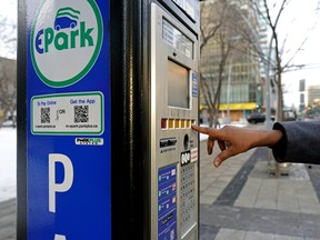 Parking fees in Edmonton will be increasing to $4.50 per hour in many areas next year.