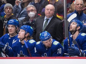 Things started well for Bruce Boudreau when he took over as head coach of the Vancouver Canucks midseason 2021-22, but this year has been a struggle.