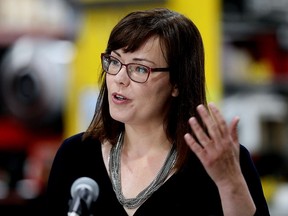 Alberta NDP Calgary-Mountain View candidate Kathleen Ganley.