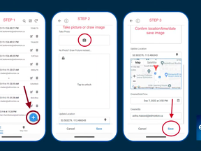 Edmonton peace officers have started testing a mobile and phone app to record hate symbols and track their locations and other trends over time.