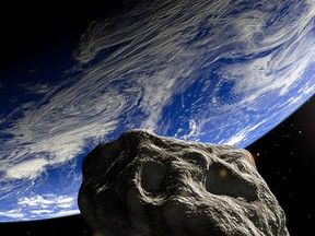 The asteroid known as 2023 BU (not depicted in the above illustration) is expected to make "one of the closest approaches by a known near-Earth object ever recorded."