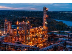 Strathcona refinery, Edmonton, AB 2021