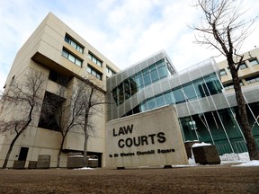 The Edmonton Law Courts building. File photo.